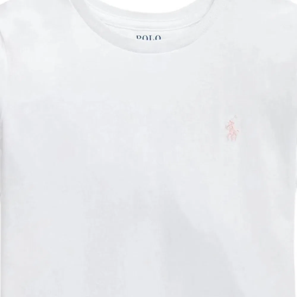Футболка Polo Ralph Lauren Kids White — фото 4