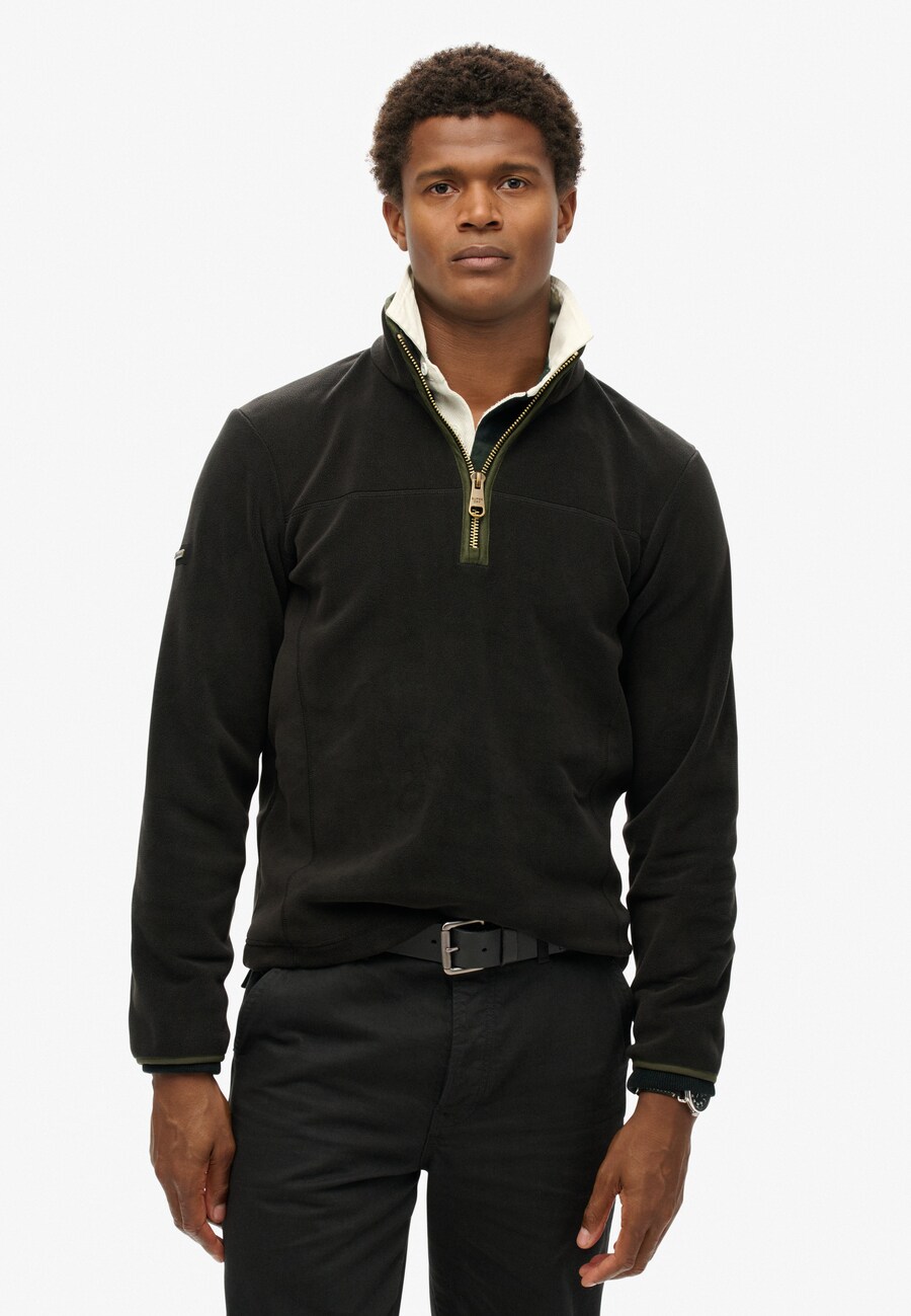 

Флисовая куртка Superdry Estate, черный