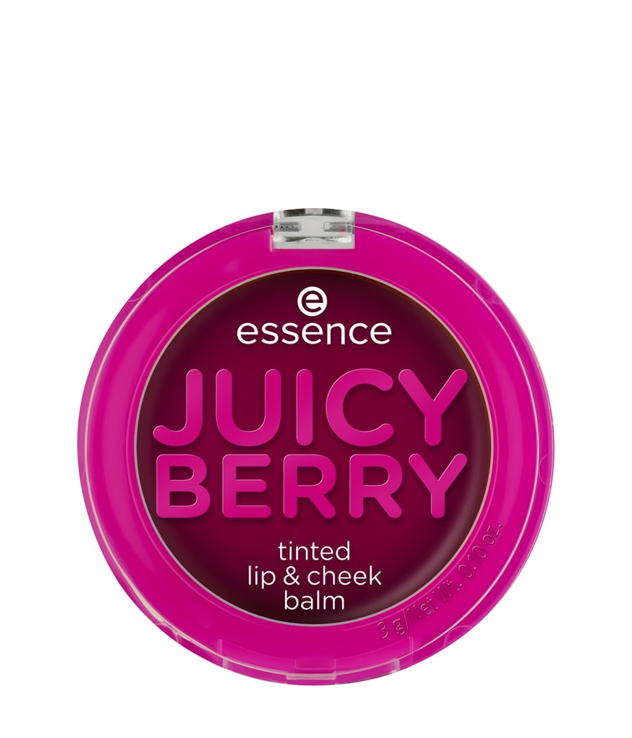 

Кремовые румяна essence JUICY BERRY tinted lip & cheek balm, Berry, 3g