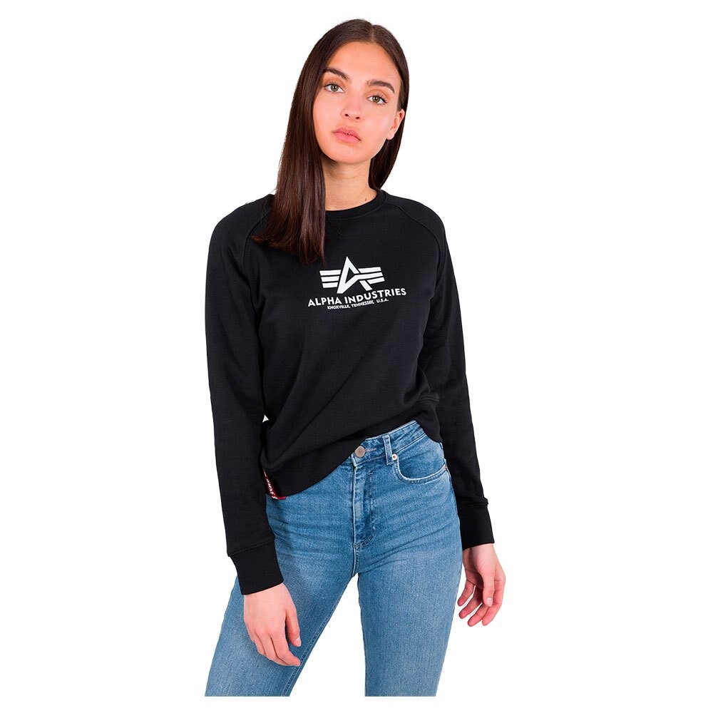 

Свитер Alpha Industries New Basic, черный