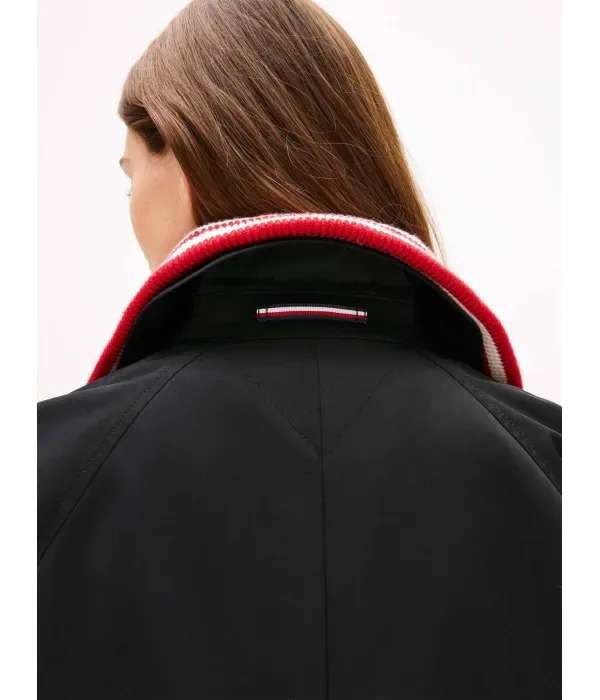 Куртка loose fit Tommy Hilfiger, черный — фото 4