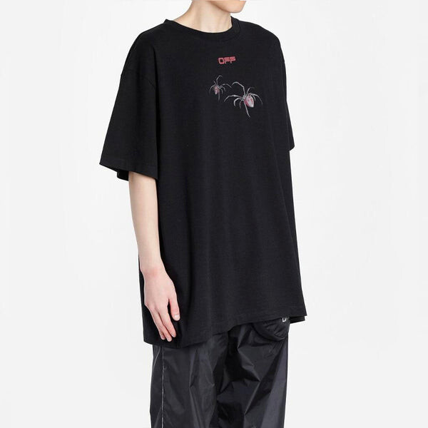 Футболка arachno arrow short-sleeve t-shirt 'black/bordeau' Off-White, черный — фото 4