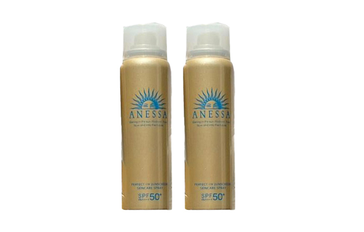 ANRESHA солнцезащитный спрей 2022 Edition 60g/60g*2 ANESSA