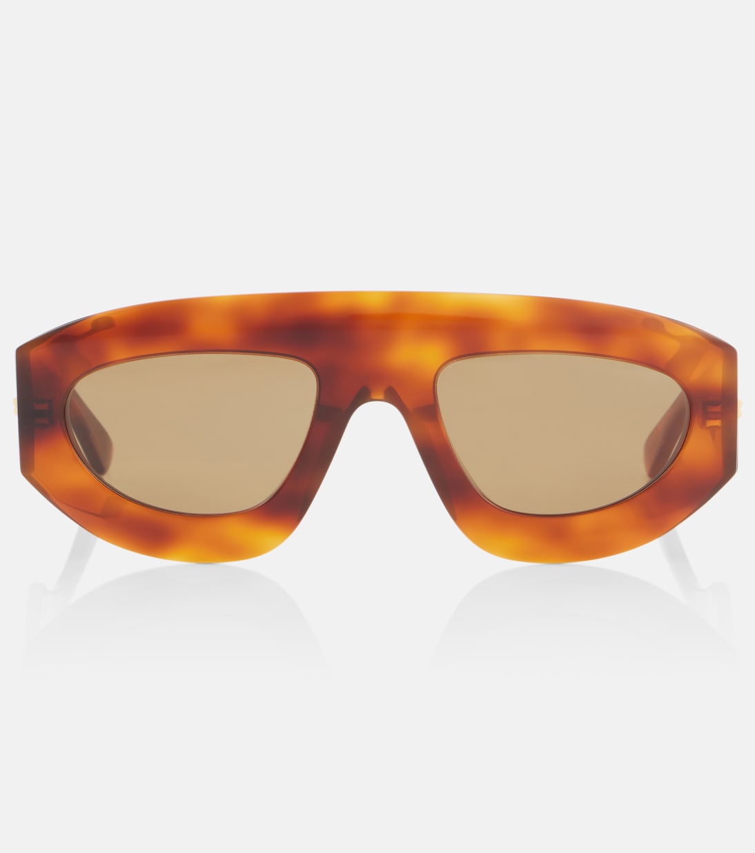 

Солнцезащитные очки Shield Bottega Veneta, Havana-Havana-Brown