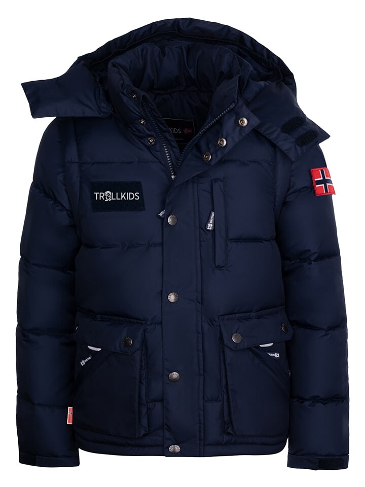 

Зимняя куртка Trollkids Zip-Off-Winterjacke Holmdalen XT, темно-синий