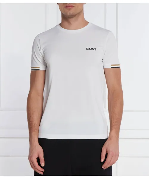 

Футболка Boss x Matteo Berrettini Slim fit Boss Green, белый