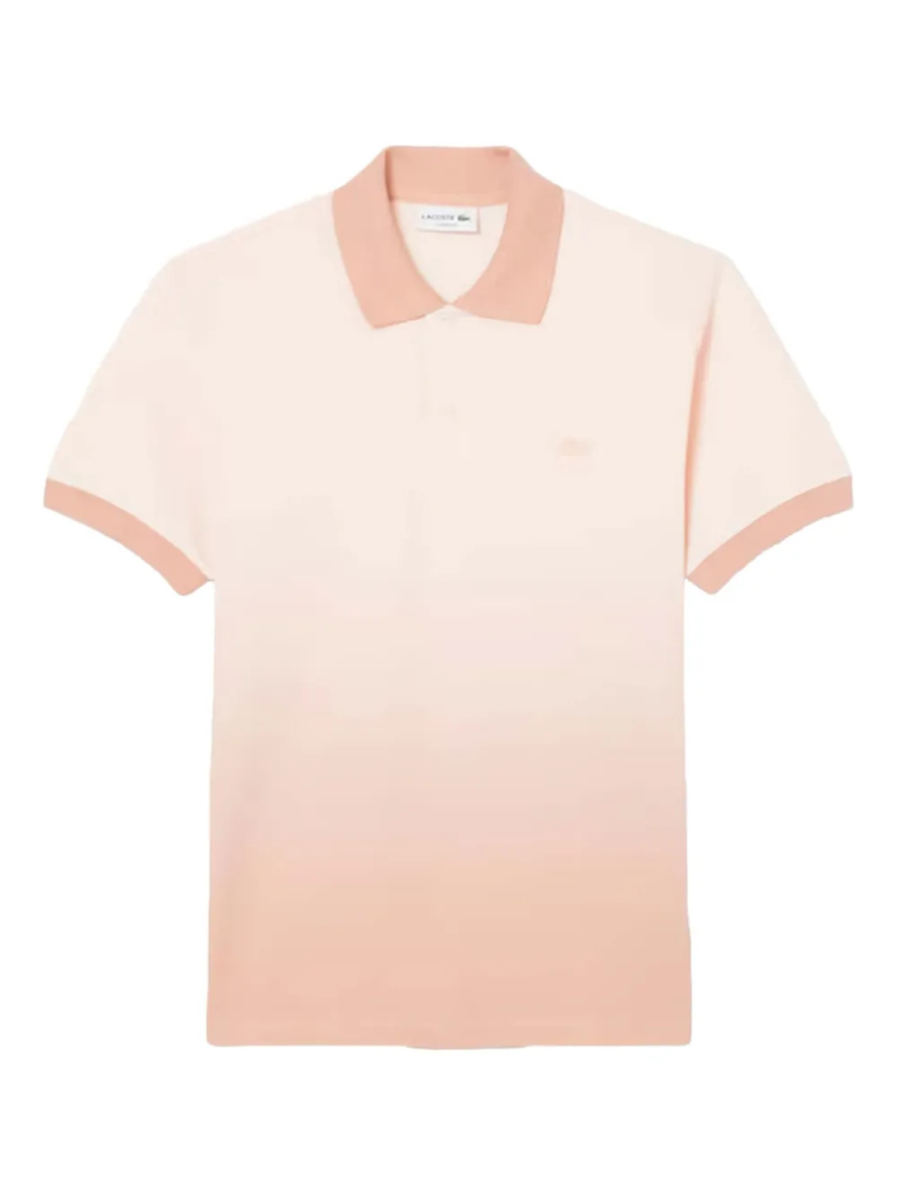 

Рубашка поло с эффектом омбре Lacoste, розовый