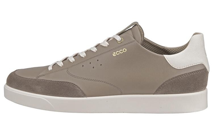 

Кроссовки ecco Skateboarding Shoes Men Low-top Gray, коричневый