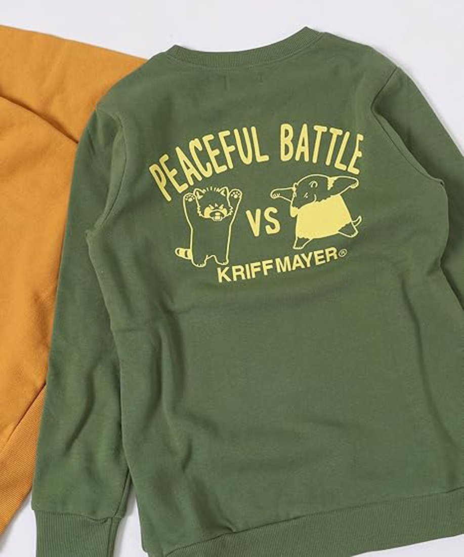 Свитшот Souffle Touch Crew Sweat (Ikakku) Kriff Mayer, Olive — фото 3