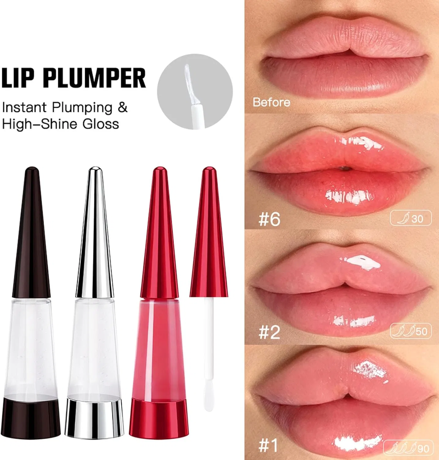 Масло для губ COOLHOOD Hydrating Lip Oil Gloss, 7 г, 6 оттенков — фото 3