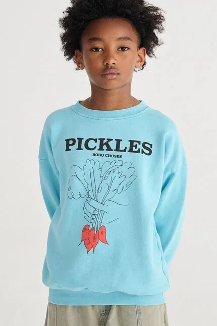 Худи детское Bunch Of Vegetables Bobo Choses, синий
