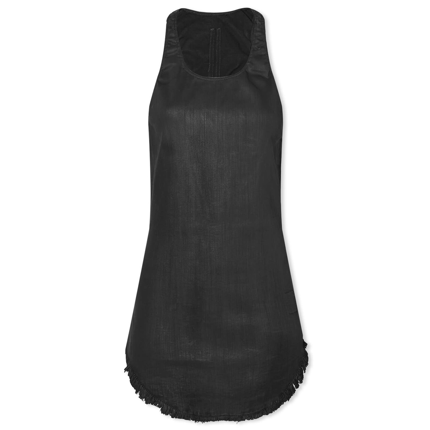 

Жилет Rick Owens Drkshdw Denim Tank Vest, цвет Black Wax