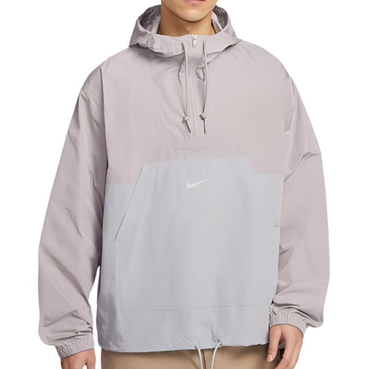 Nike Куртка мужская университетская серая, University Gray/Light Smoke Gray — фото 3