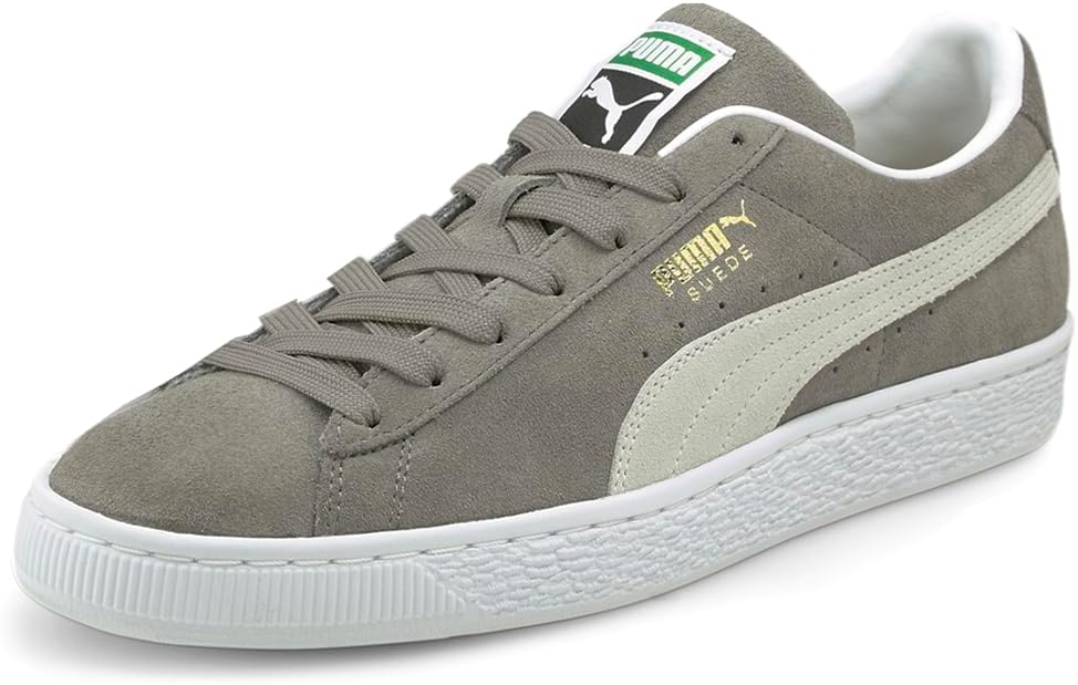 Мужские кроссовки PUMA Suede Classic XXI с шнуровкой, повседневные - синие — фото 2