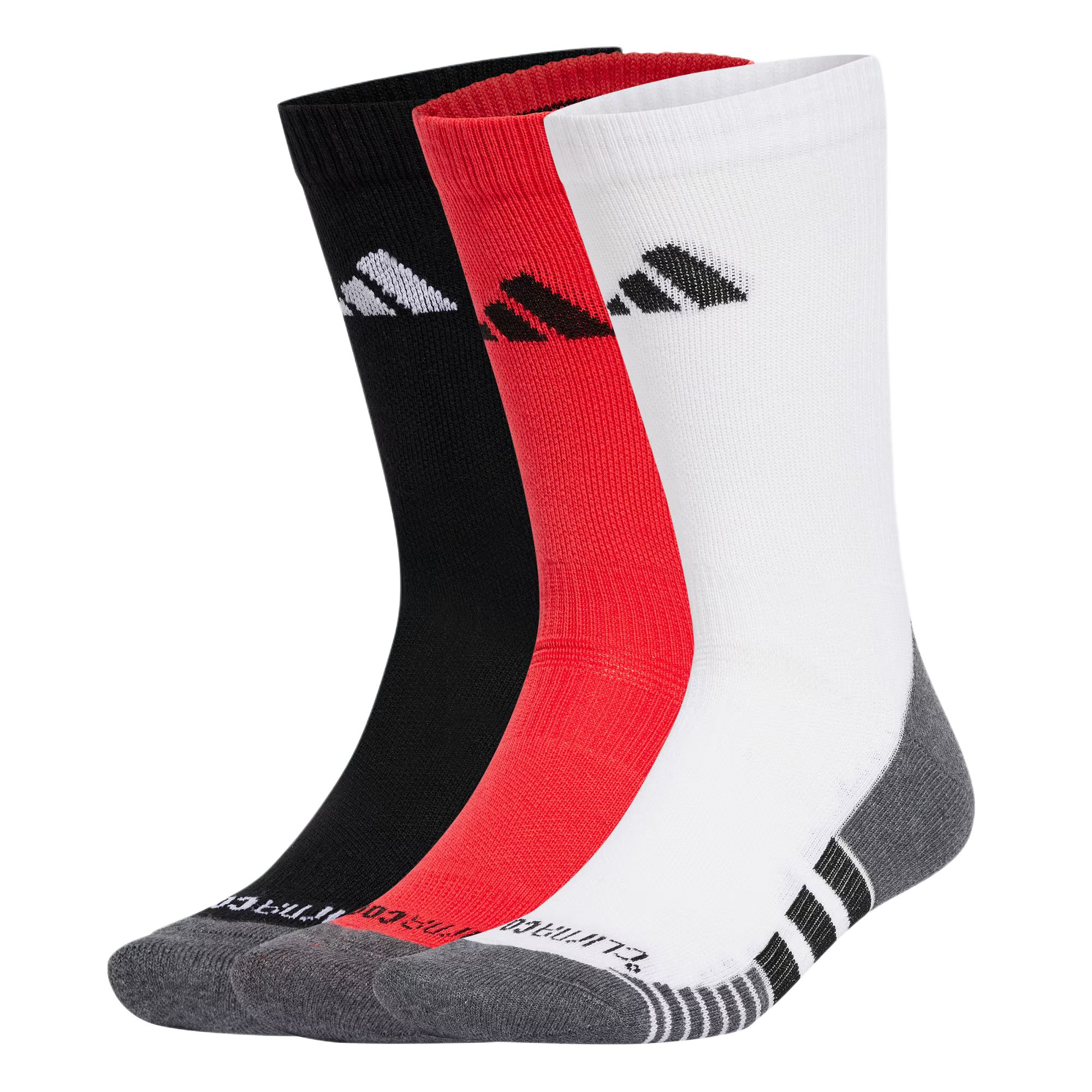 

Носки до середины голени PRF C CC CRW CLIMACOOL, унисекс, 3 пары Adidas, 3 Pack (Pure Gemstone Red/Black/White)