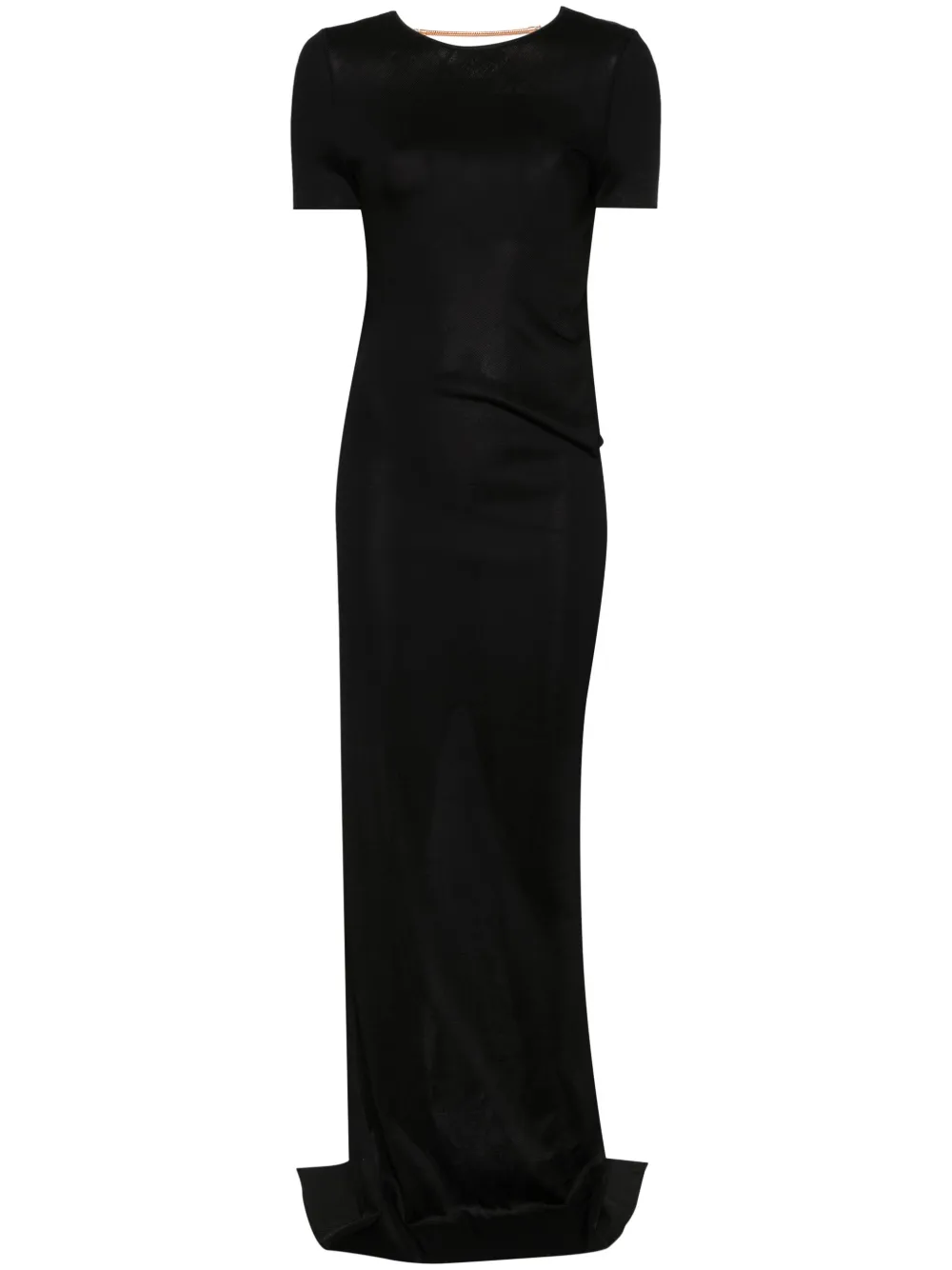 

Платье с открытой спиной TOM FORD, черный