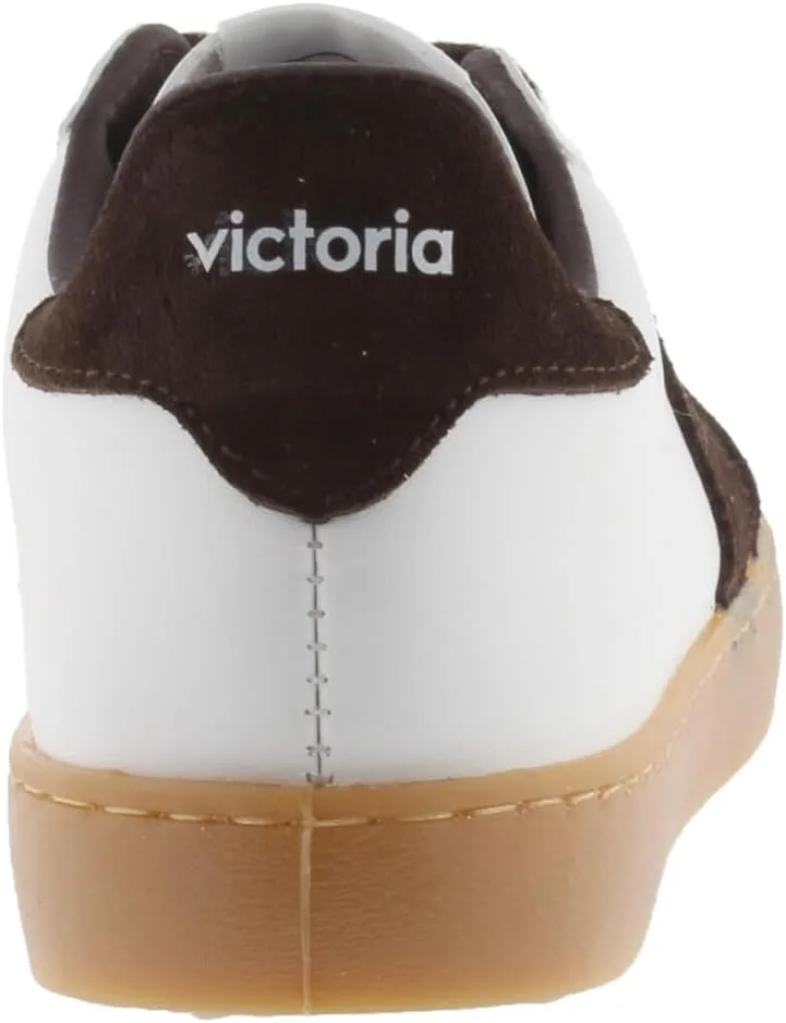 Велокроссовки Victoria Low-Top Unisex Berlin Ciclista, изготовленные из красивой натуральной кожи, в комплекте с шнурками в тон, для взрослых, шоколадный — фото 3