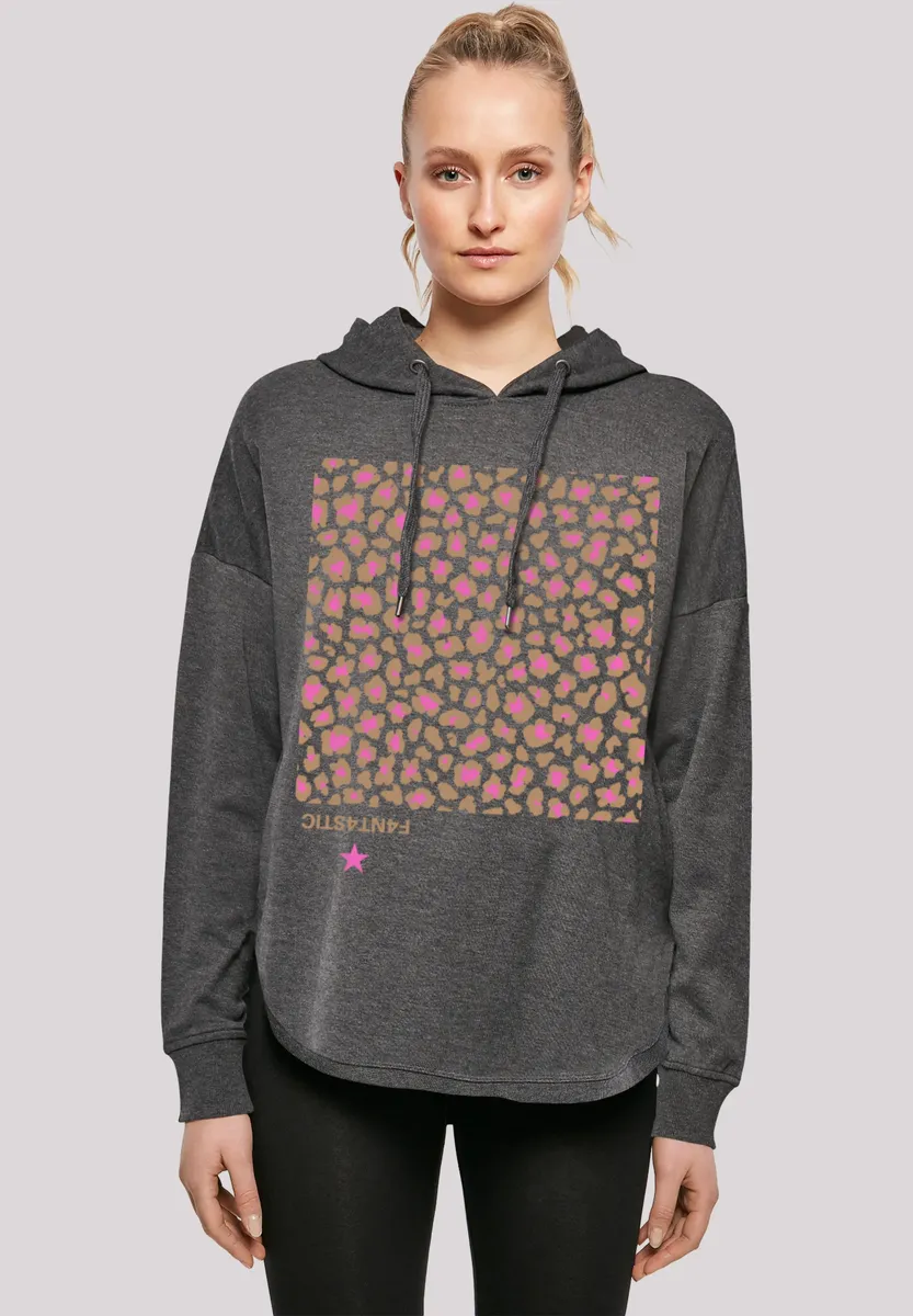 

Толстовка F4NT4STIC "Leo Pink", принт, цвет Charcoal