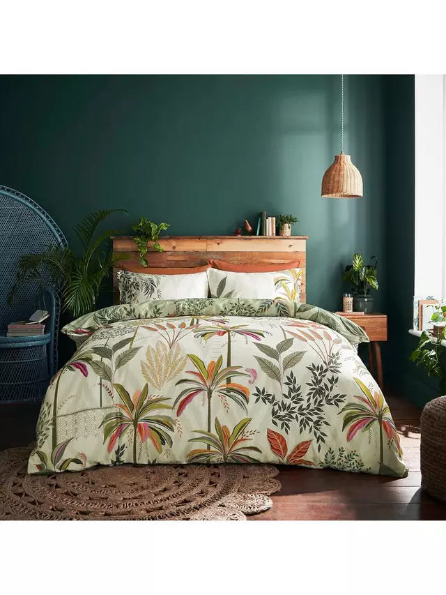 

Комплект пододеяльников Sara Miller Palm Garden Reversible Duvet