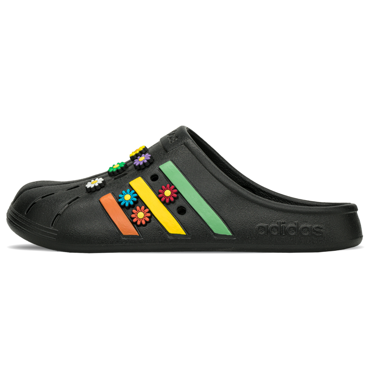 

ADILETTE CLOGS Шлепанцы унисекс черные Adidas