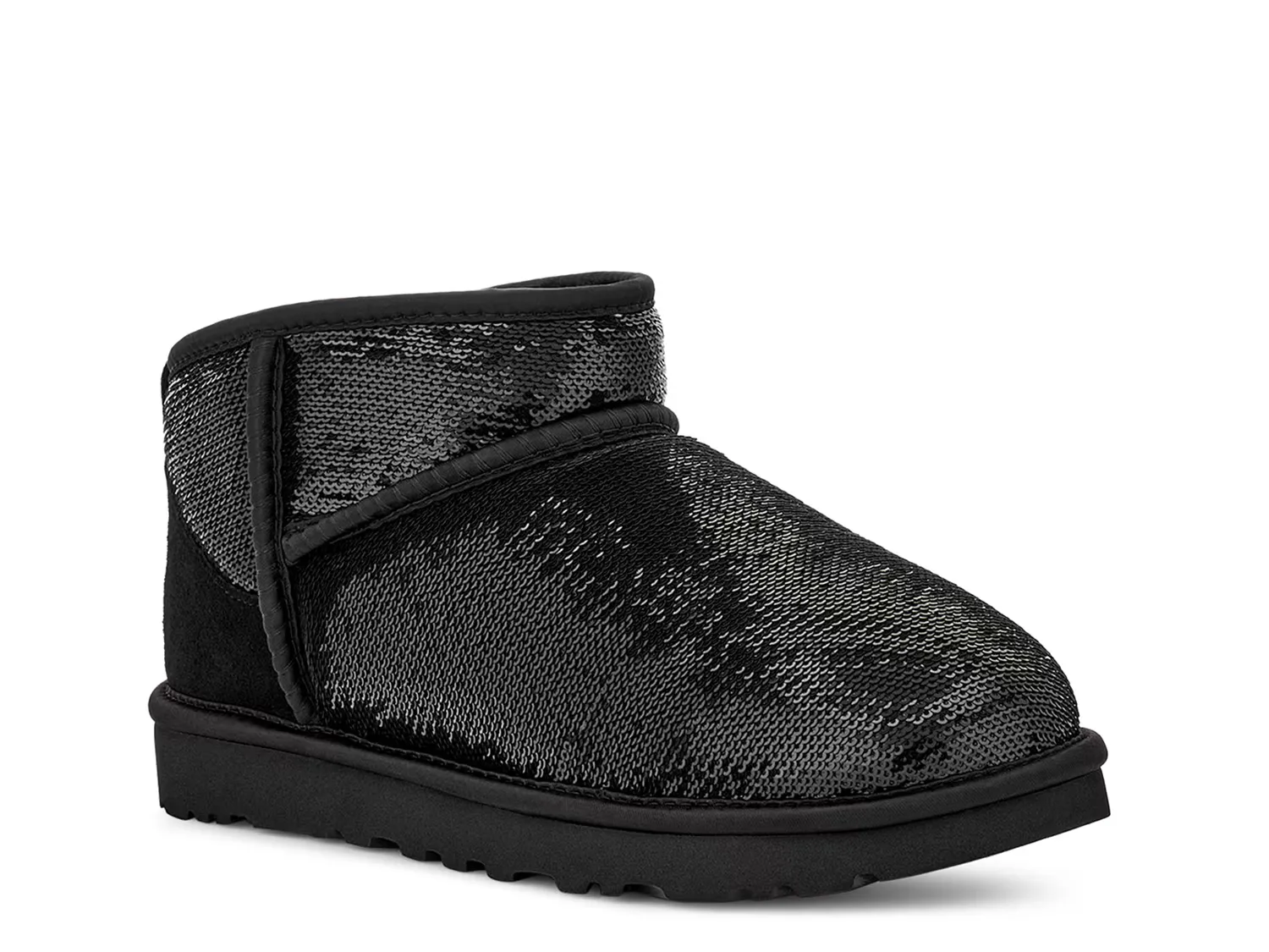 Сапоги UGG Classic UL Mini Mirror, черный