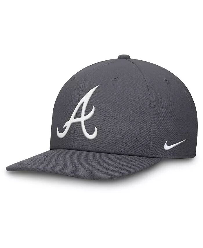 

Мужская серая бейсболка Atlanta Braves Pro Performance Snapback Nike