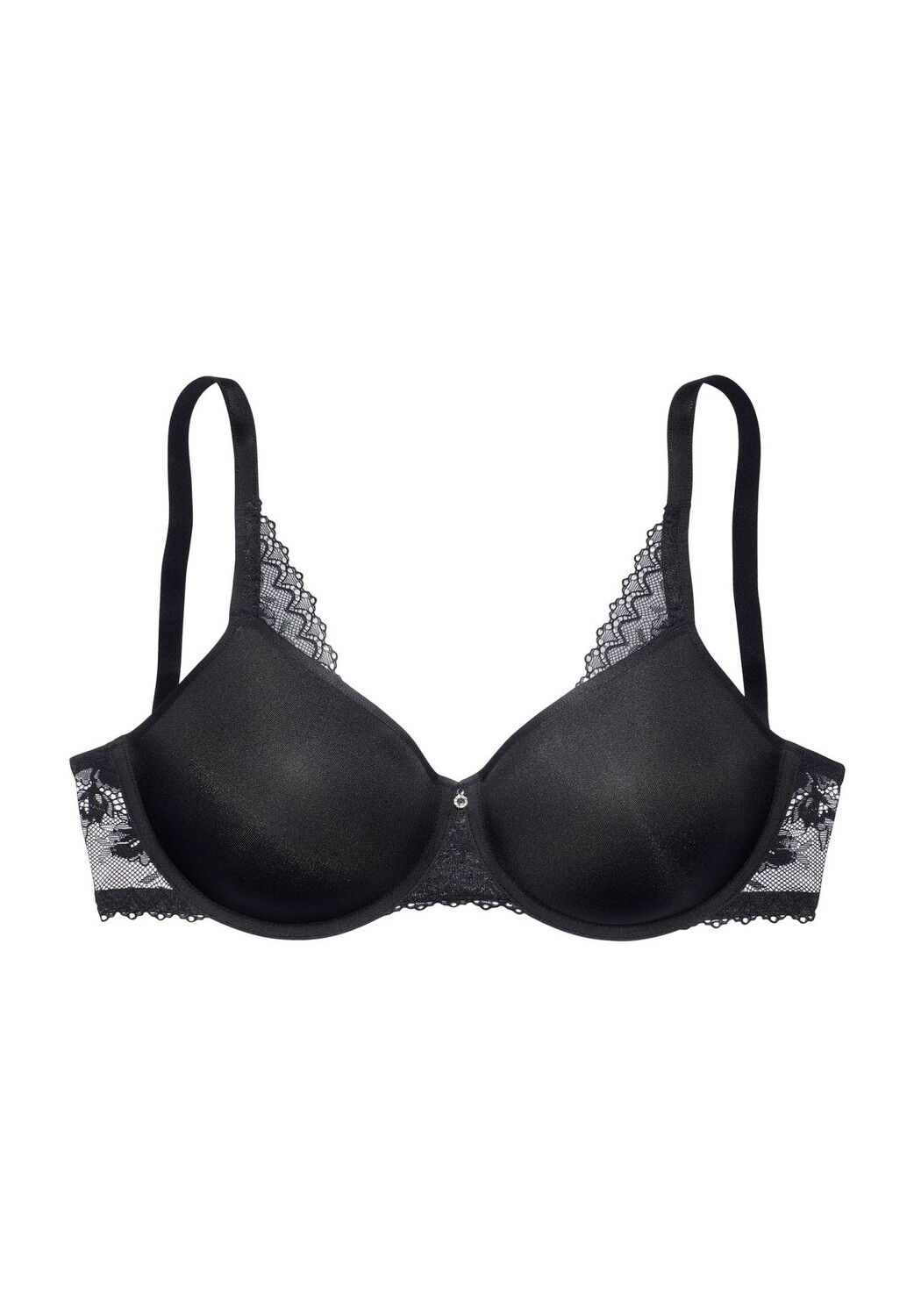 

Женский бюстгальтер-минимайзер с кружевной подвеской Perfect Basics LASCANA, черный
