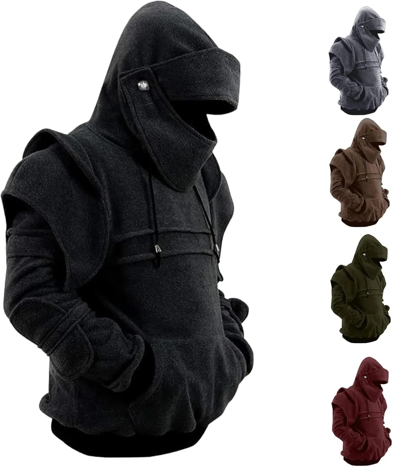 

Мужской свитшот Knight с капюшоном и карманом RSZGSWS