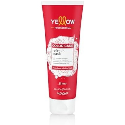 

Маска для восстановления цвета Yellow Color Care Refresh Mask 6 процедур для восстановления цвета Red Color Alfaparf Milano