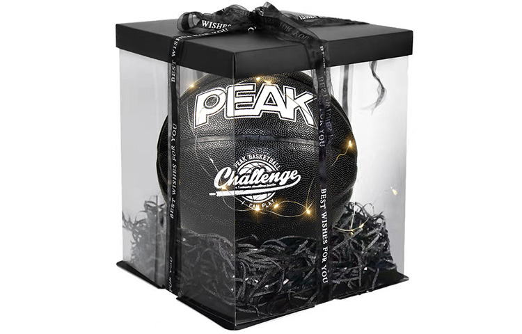 

PEAK Баскетбольный мяч PU черный размер 7 тренировочный unisex Китай