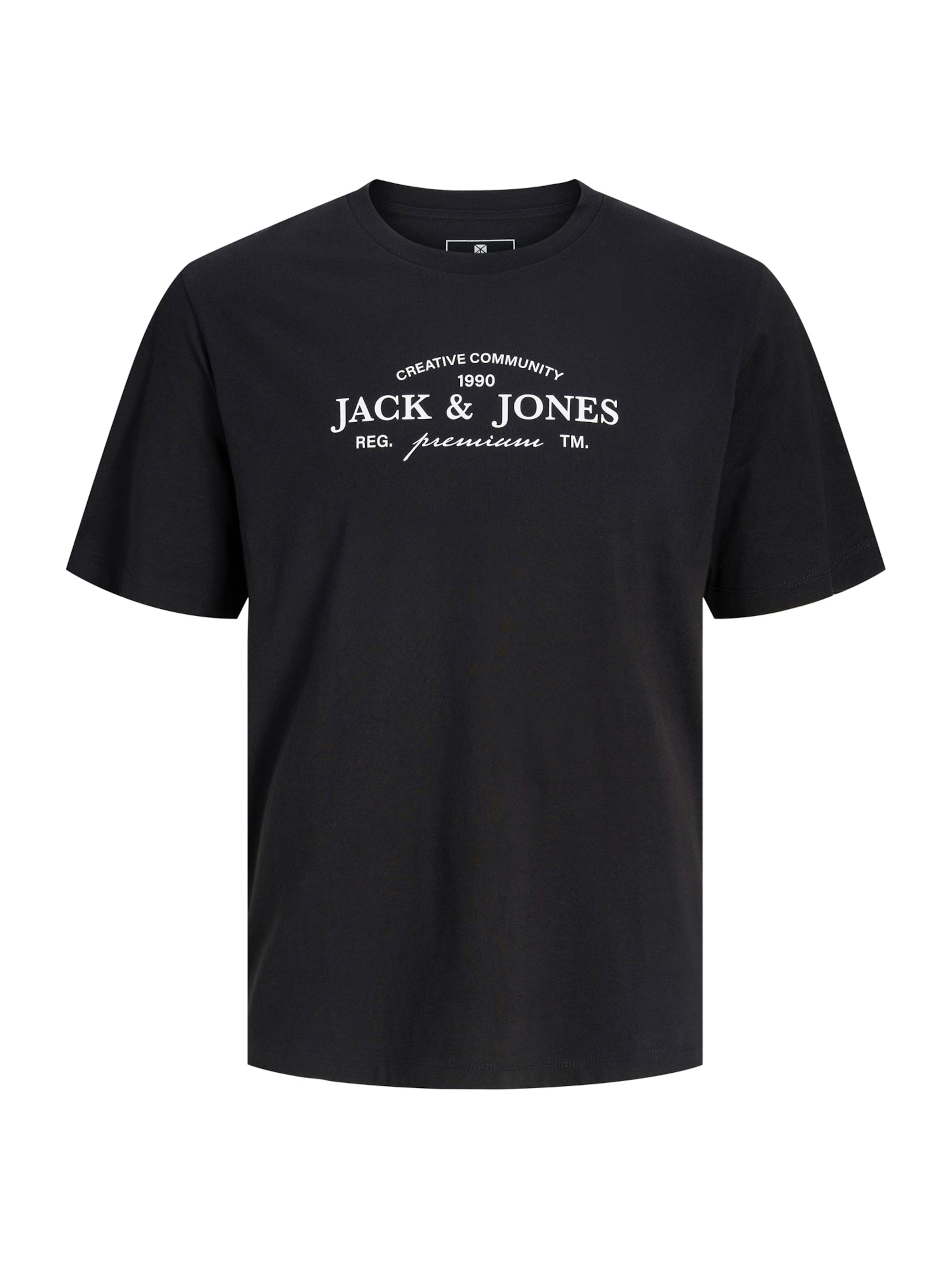 

Jack & Jones Junior Футболка 'JPRBLAKEVIN' в черном цвете