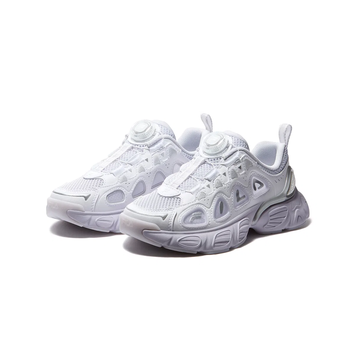 Детские кроссовки FILA KIDS Heritage FHT Rebound Lilac White — фото 4