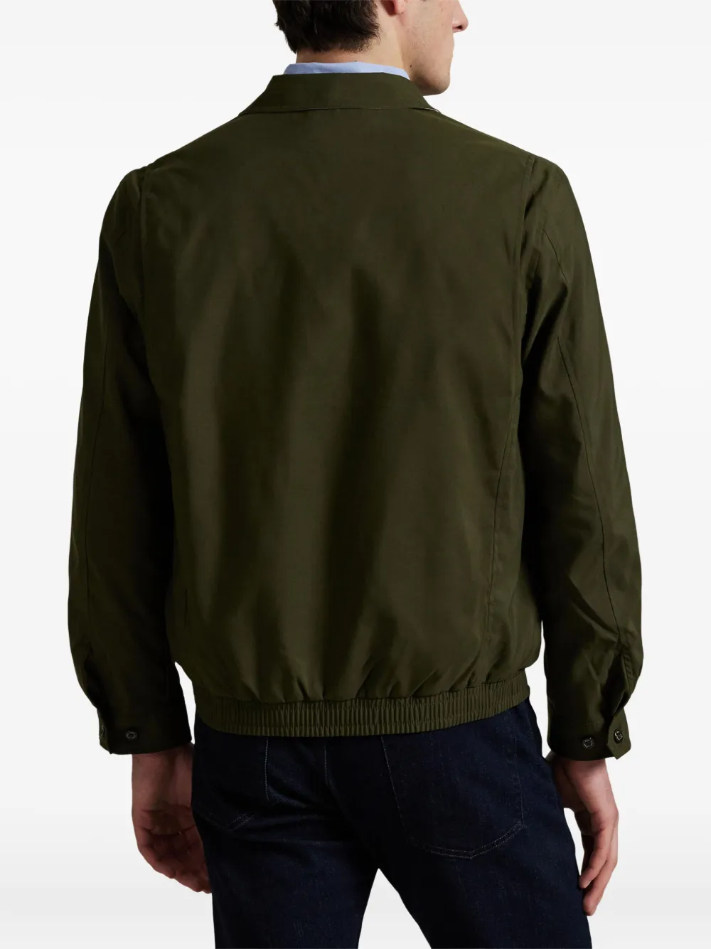 Куртка Polo Ralph Lauren Twill Bi-Swing, зеленый — фото 4