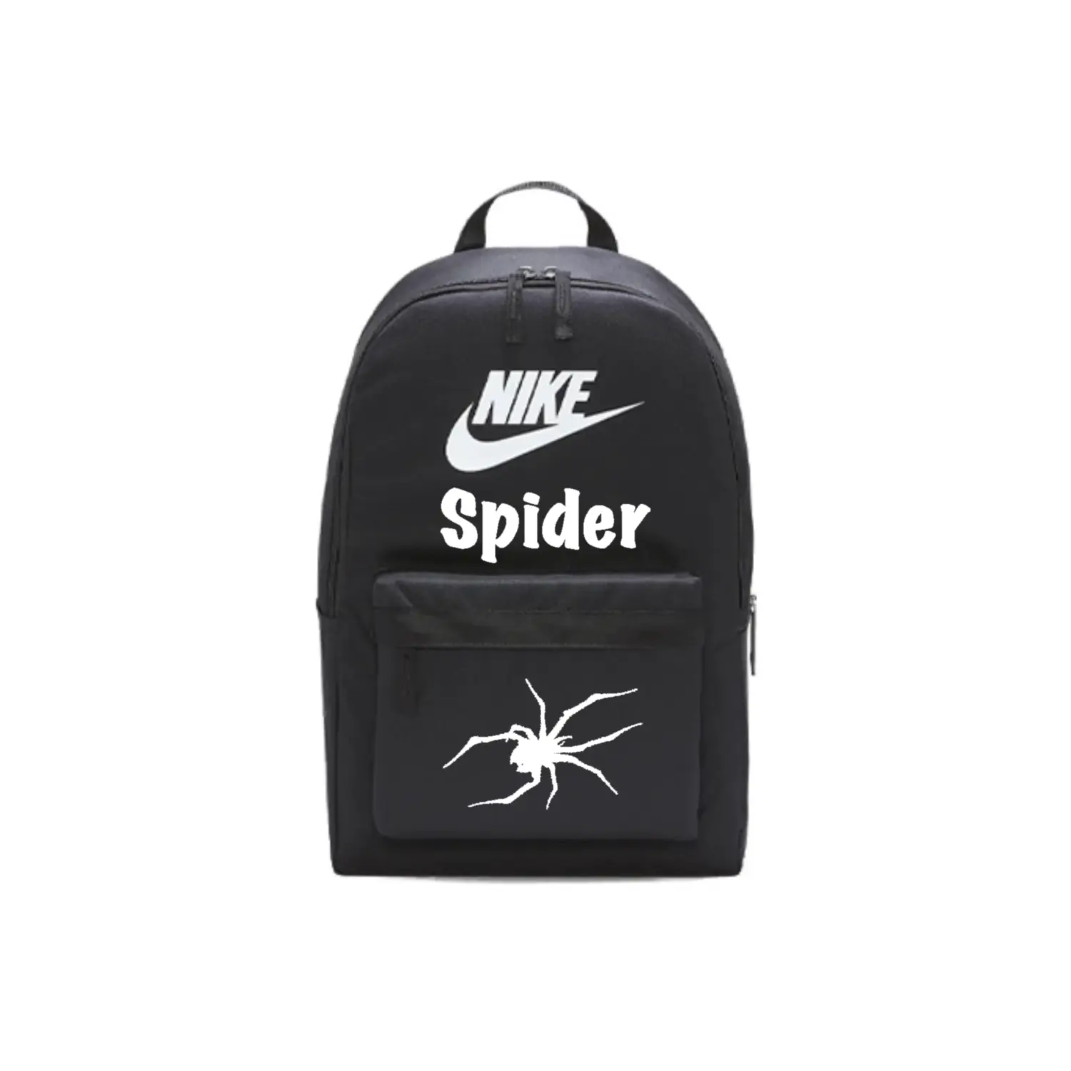 

Nike Тканевый рюкзак Regular Unisex черный, Spider