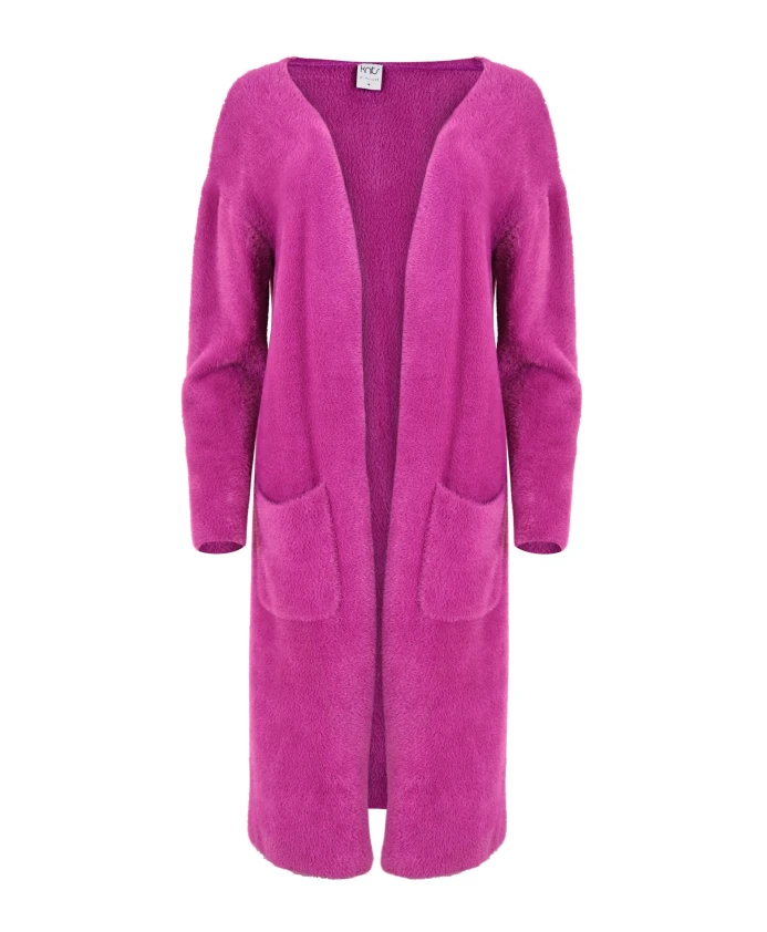 

Удобный жилет «Хикари» цвета мадженты. Maicazz, розовый