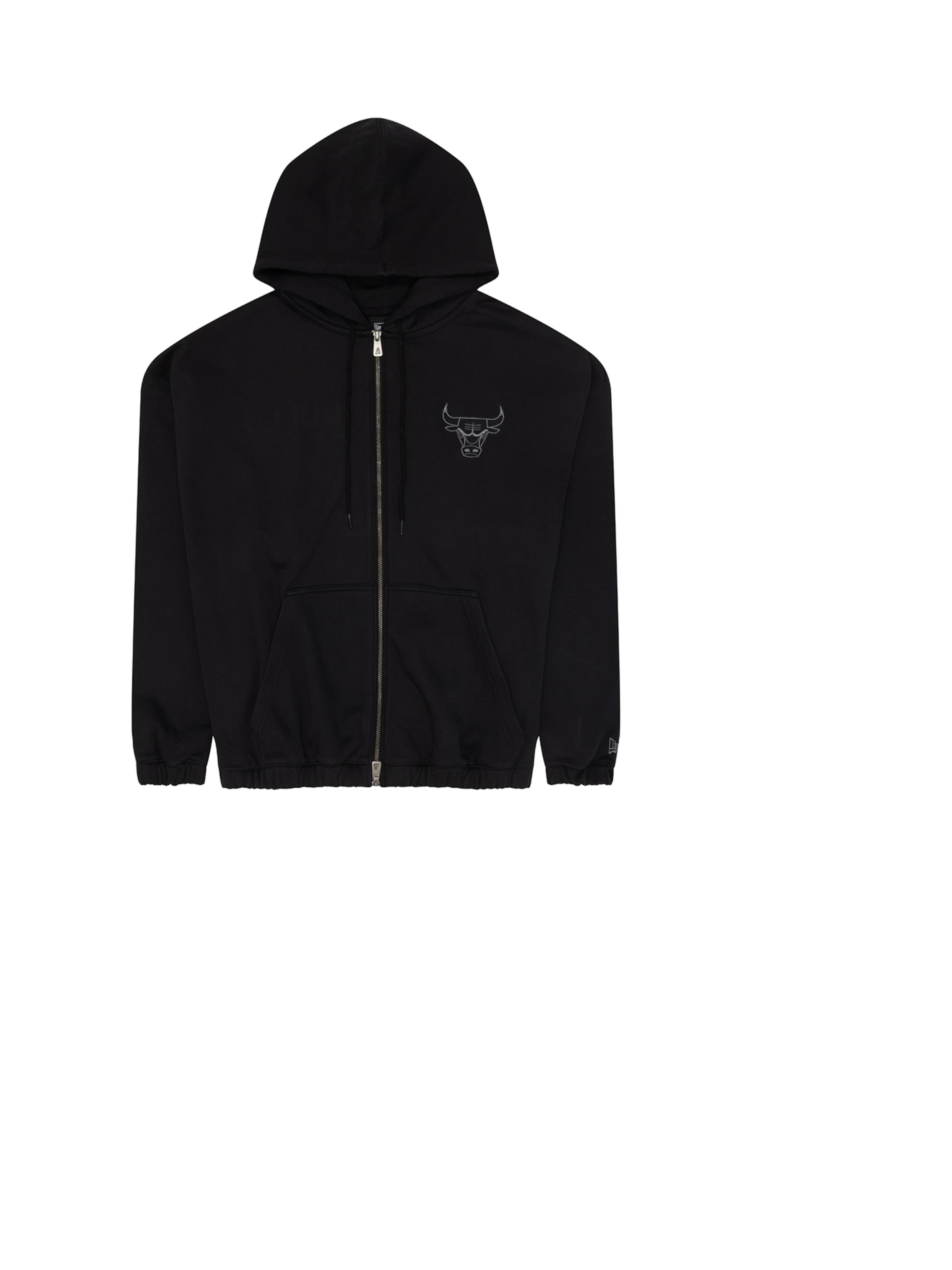 

NEW ERA Толстовка с молнией 'CHIBUL' черного цвета, Черный, NEW ERA Толстовка с молнией 'CHIBUL' черного цвета