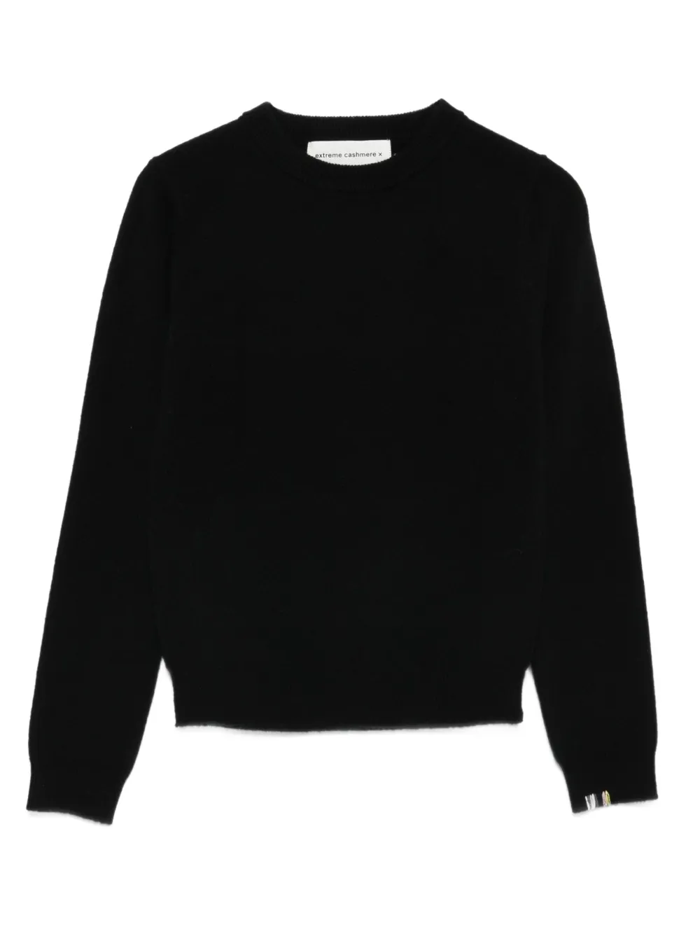 

Свитер с круглым вырезом extreme cashmere, черный