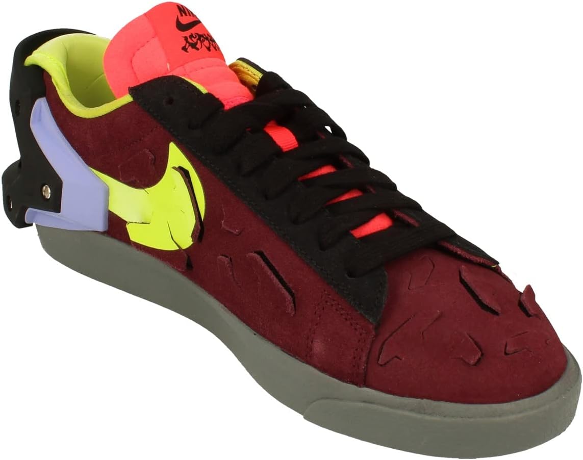 Мужские кроссовки Nike Blazer Low DO9373 001 Acronym Fashion - черные/оливковые — фото 4