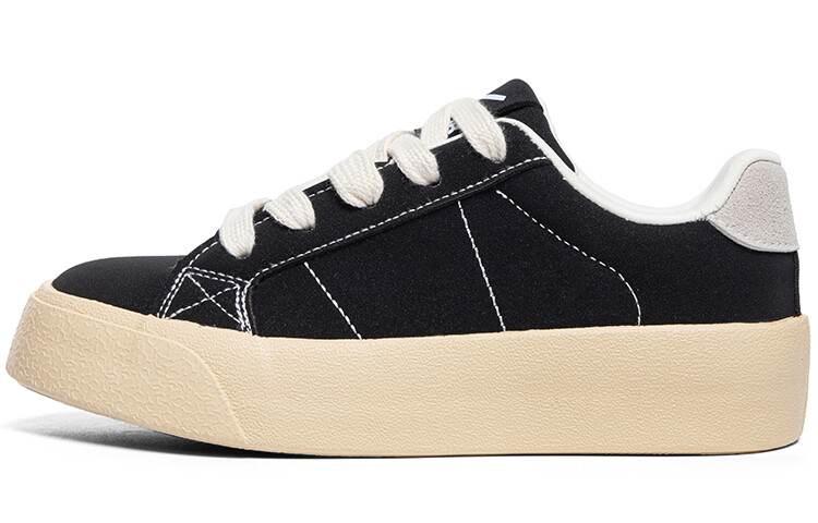 

Кроссовки WARRIOR Skateboarding Shoes Unisex Low-top Black, черный