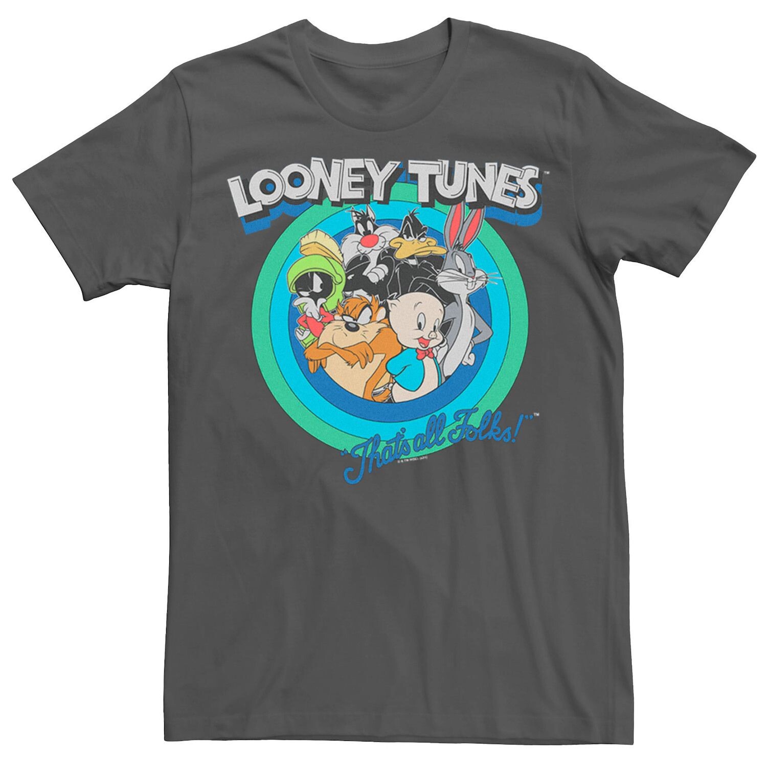 

Мужская футболка Looney Tunes This’s All Folks Licensed Character