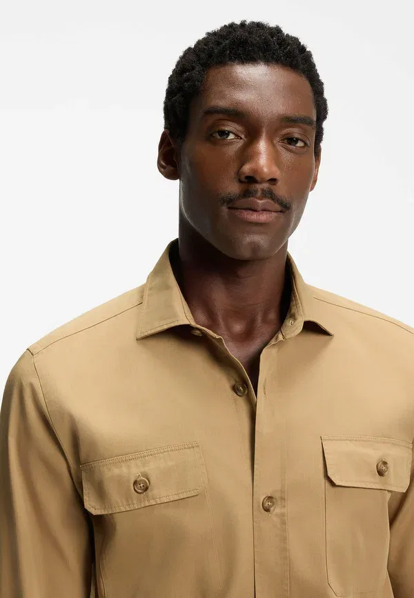 Куртка H rob sp 2p 263 summer jacket Boss, бежевый — фото 4