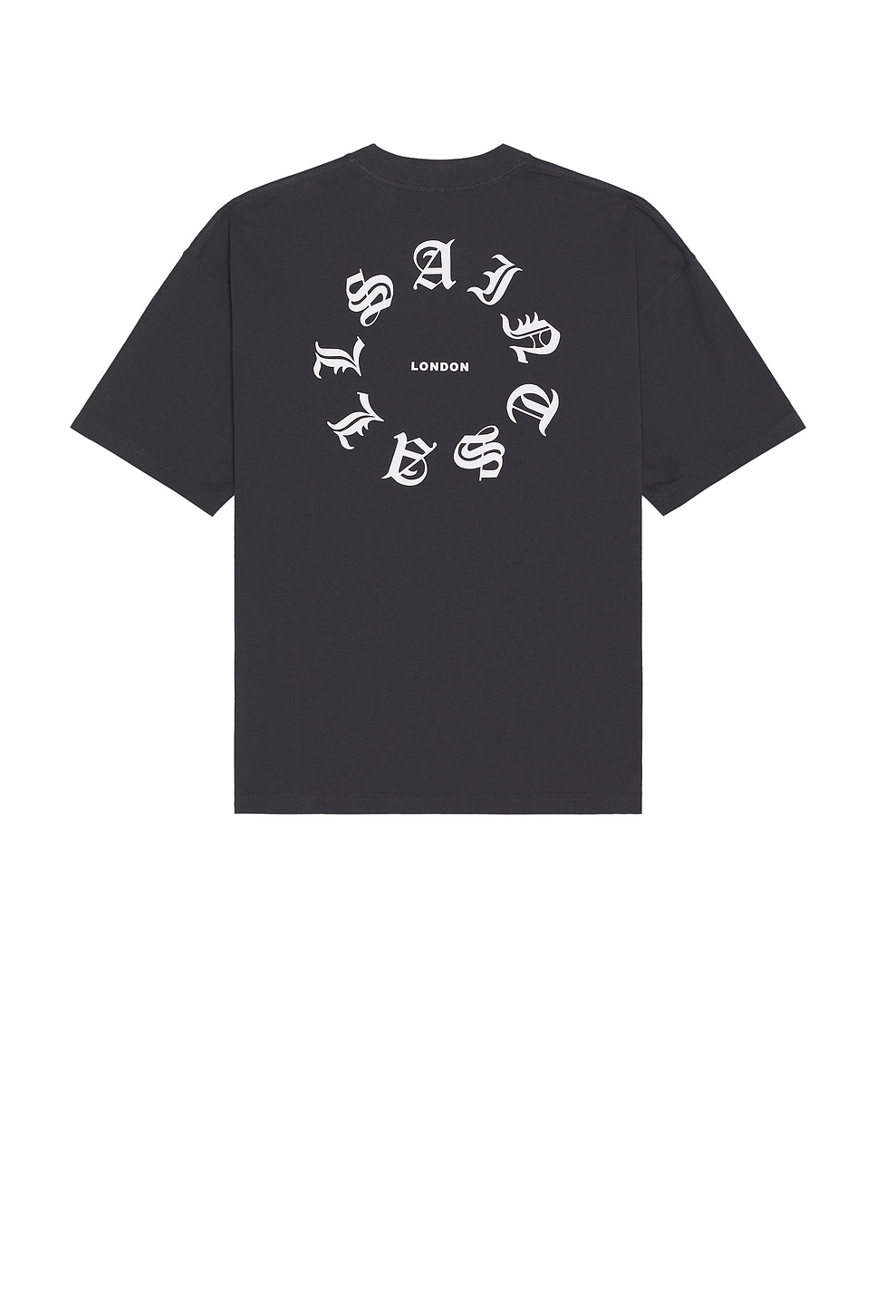 

Футболка с коротким рукавом и круглым вырезом Reflektor от Allsaints, washed black