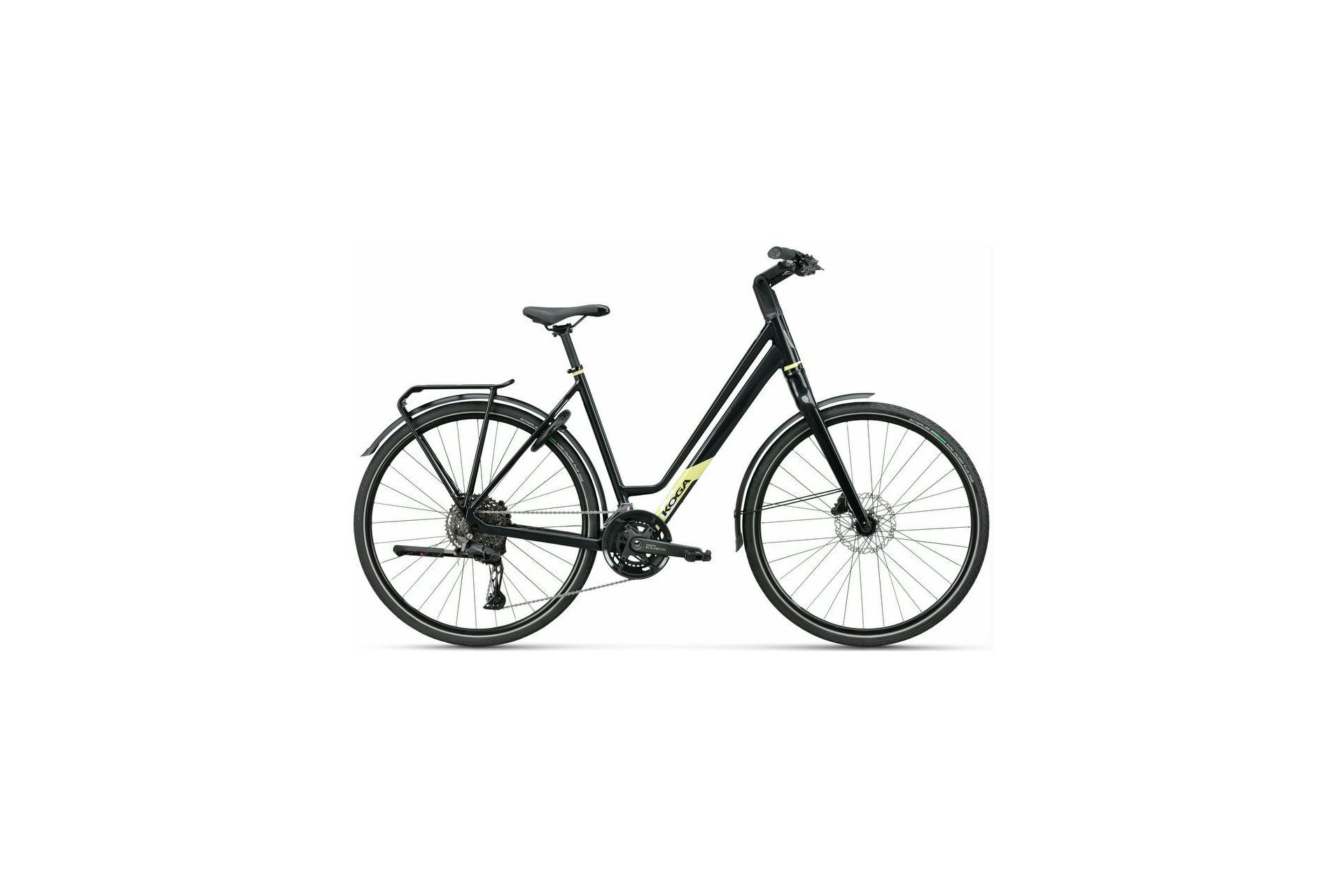 

Трекинговый велосипед Koga F3 5.0 rigid - 28 дюймов - tiefeinsteiger - 2026, schwarz