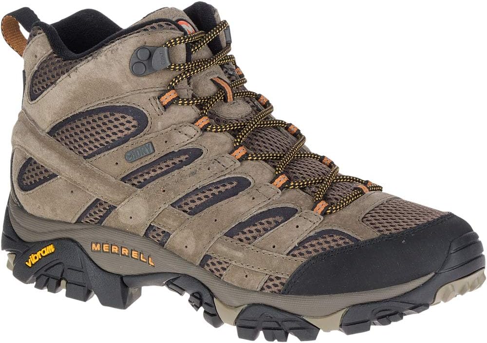 Мужские походные ботинки Merrell Moab 2 Mid водонепроницаемые, Walnut — фото 3
