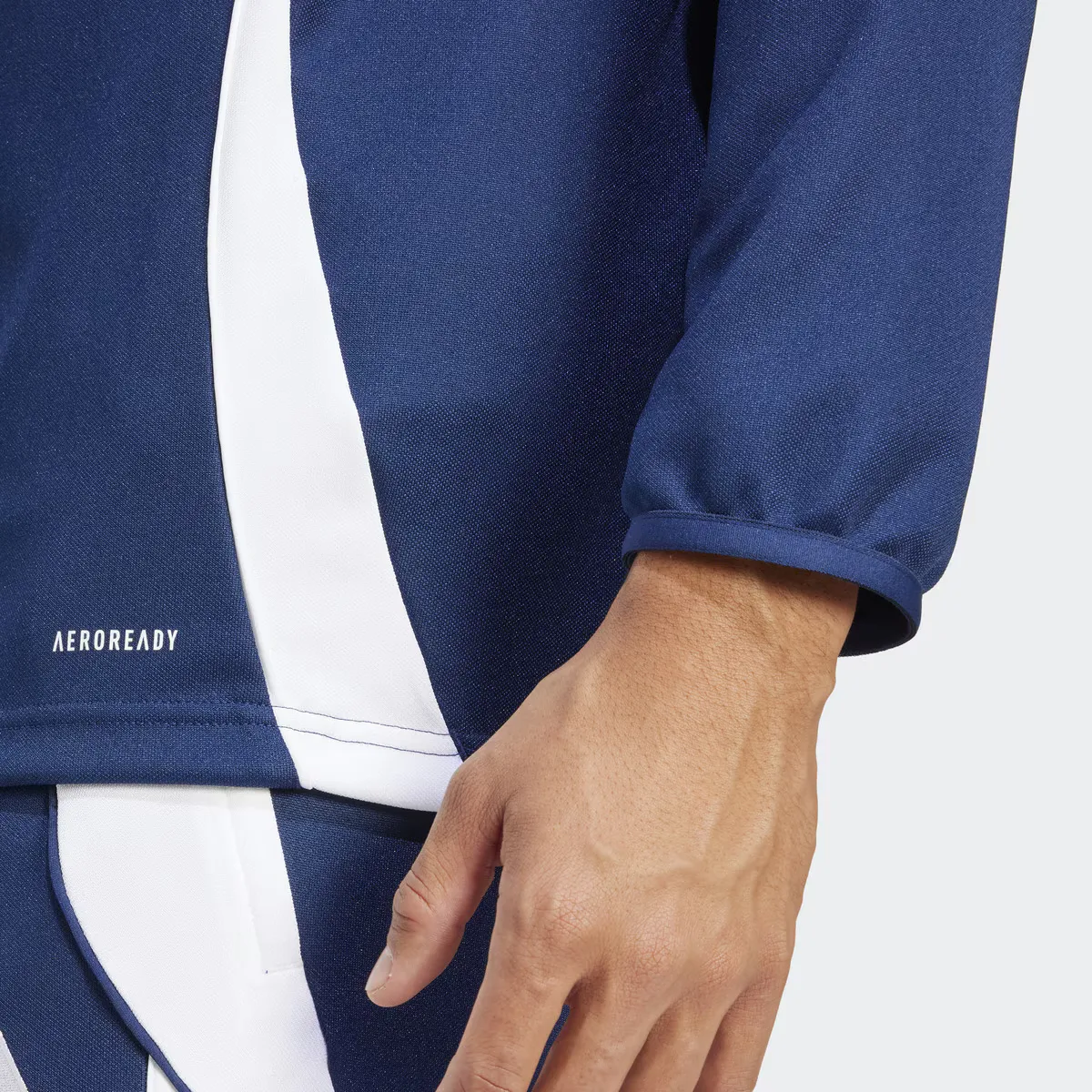 Мужская тренировочная толстовка Adidas Tiro 24, синий — фото 4