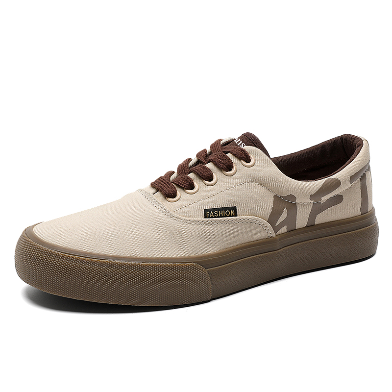 

VANSSI Мужские низкие скейтерские кеды цвета хаки, цвет Khaki