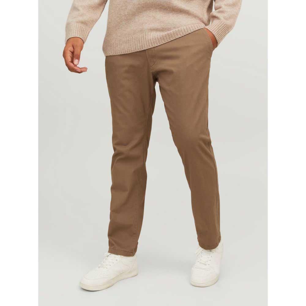 

Брюки Jack & Jones Marco Dave Lc Plus Chino, коричневый