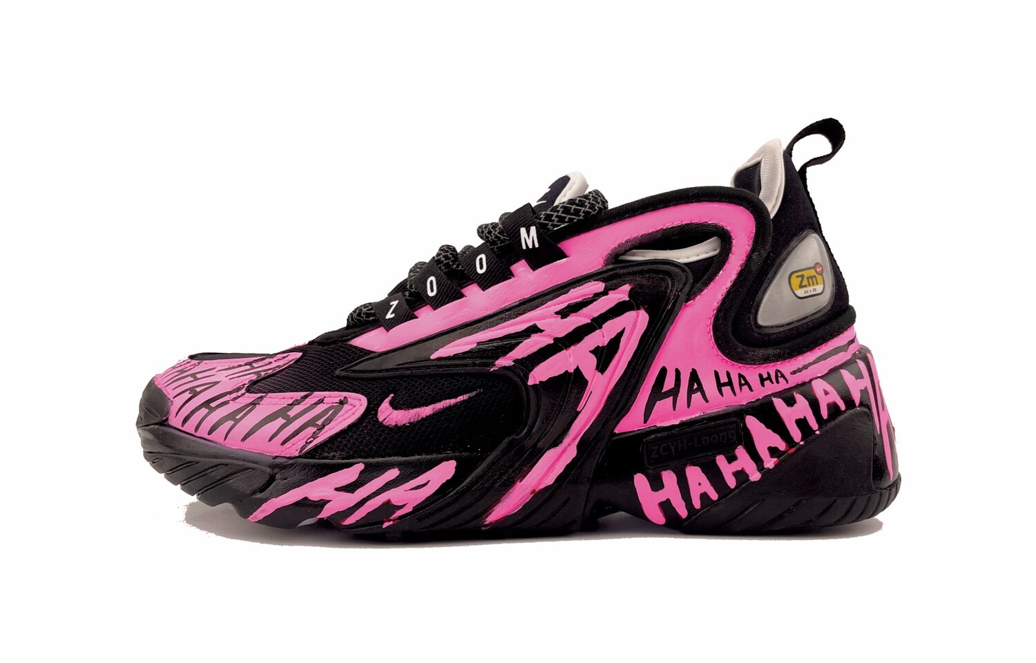 

Кроссовки Zoom 2K Running Unisex Low-top Black/розовые Nike, Розовый, Кроссовки Zoom 2K Running Unisex Low-top Black/розовые Nike