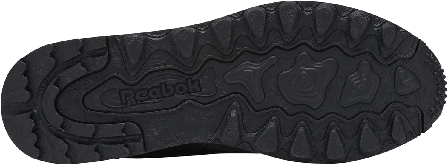 Классические кожаные кроссовки для взрослых, унисекс V1 Reebok, черный/серый — фото 2