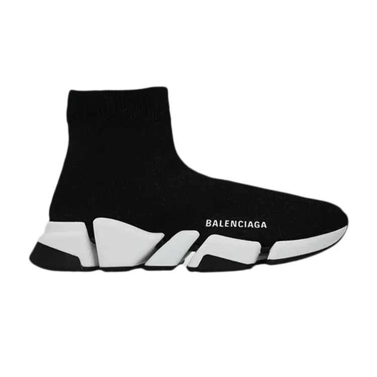Кроссовки Balenciaga Wmns Speed Sneaker 'Black White', черный